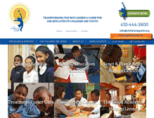 Tablet Screenshot of childrensguild.org